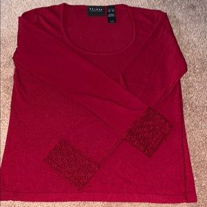 Axcess burgundy acrylic/nylon blend